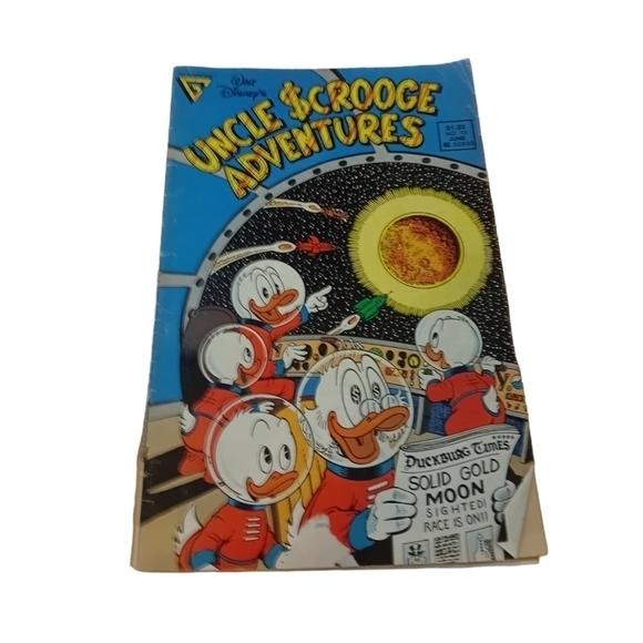 Vintage 1989 Walt Disney's Uncle Scrooge Adventures  #14‎ Comics Comic Book - Picture 1 of 7